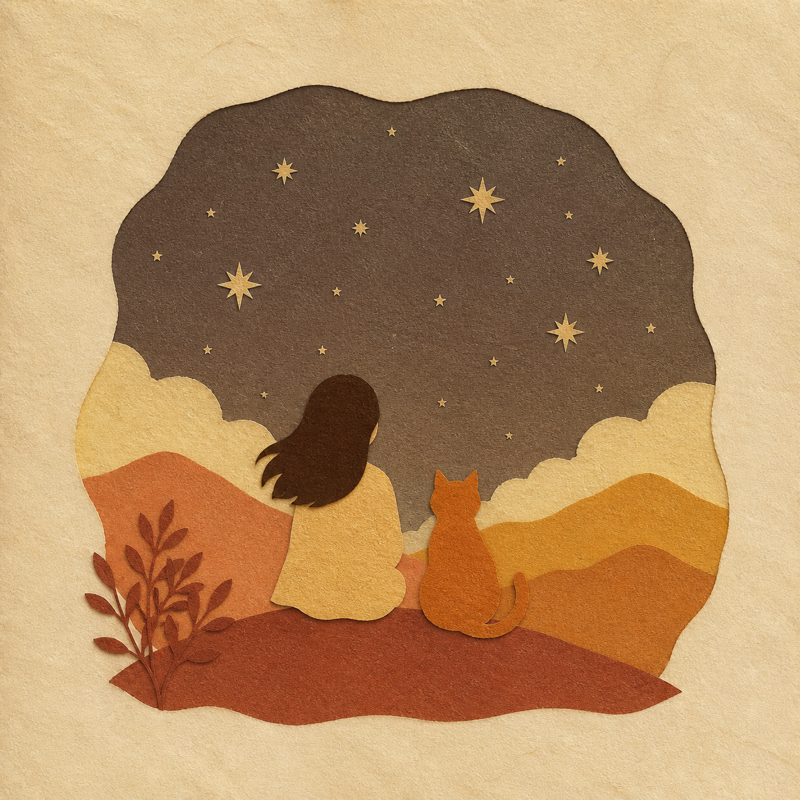 開運：星を眺める